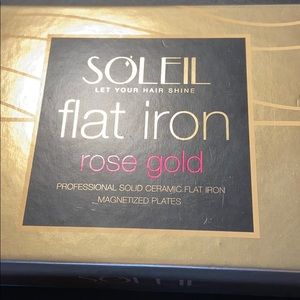 Soleil Flat Iron Rose Gold